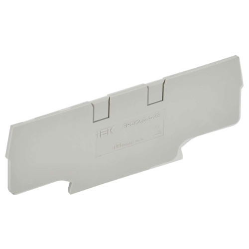 ARMAFIX Заглушка EPCX2.5-4-2B для колодки клеммной CX2.5-4-2B серая IEK