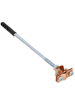 Держатель проводника круглого 8-10мм для бетонного фасада медь IEK