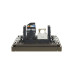 FORTE&PIANO Розетка двойная RJ11+RJ45 кат.5E FP335 серый IEK