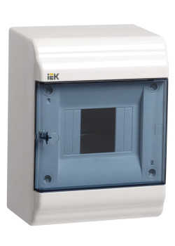 PRIME Корпус пластиковый ЩРН-П-4 модуля навесной белый IP41 IEK