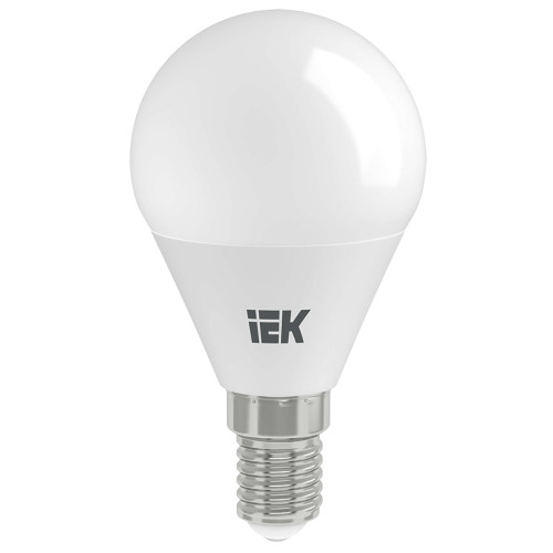 Лампа светодиодная G45 шар 9Вт 230В 3000К E14 IEK