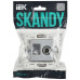 SKANDY Розетка двойная TV+RJ45 кат.5E SK-A14S серебряный IEK