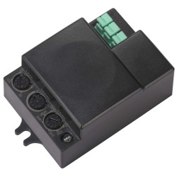 Датчик движения ДД-МВ 401 500Вт 360град 8М IP20 черный IEK