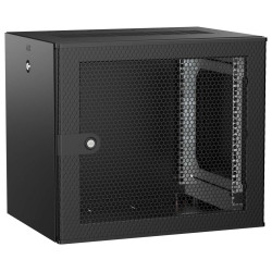 ITK UNITBOX W Шкаф настенный 9U 600х450мм дверь перфорированная черный