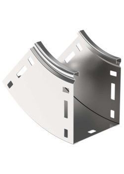 ESCA Поворот плавный 45град тип В10 100х100мм IEK