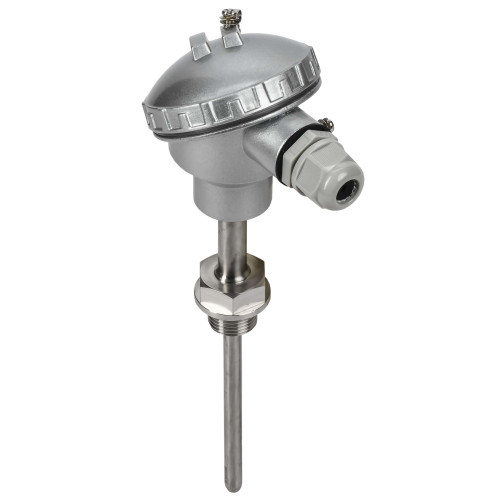 Преобразователь температуры погружной РТ100 M20х1,5 1000мм 2м монтажная головка ONI