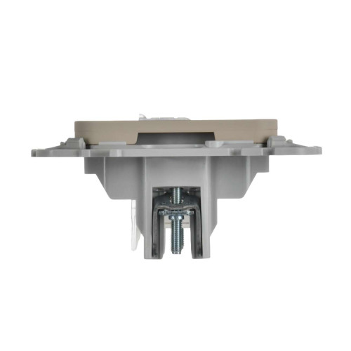 FLITE Розетка компьютерная RJ45 категория 6 UTP РК6-1-0-ФлЛ льняной IEK