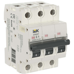 ARMAT Автоматический выключатель M10N 3P C 1А IEK