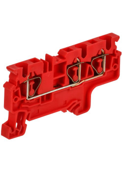 ARMAFIX Клемма пружинная CX4-3 трехконтактная красная IEK