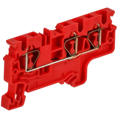 ARMAFIX Клемма пружинная CX4-3 трехконтактная красная IEK