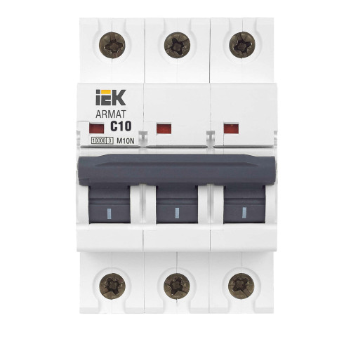 ARMAT Автоматический выключатель M10N 3P C 10А IEK