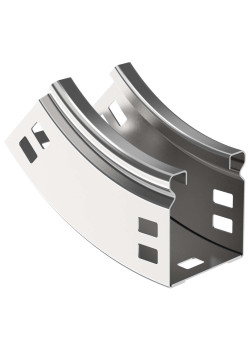 ESCA Поворот плавный 45град тип В10 50х100мм IEK