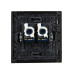 FORTE&PIANO Розетка компьютерная двойная RJ45 кат.6 FP134 черный IEK