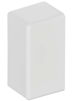 METRA MINI Заглушка 24х14мм белая