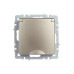 BRITE Розетка 1-местная с заземлением с защитными шторками и крышкой 16А IP44 РСбш10-3-44-БрШ шампань IEK