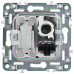SKANDY Розетка двойная TV+RJ45 кат.5E SK-A14N металл никель IEK