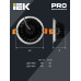 Светильник светодиодный ДВО 1821 PRO круг 24Вт 4000K IP54 белый IEK