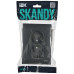 SKANDY Розетка 2-местная без заземления с защитными шторками 10А в сборе SK-R09T титан IEK