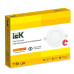 Светильник ДВО 1601 белый круг LED 7Вт 3000 IP20 IEK
