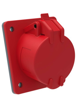 MAGNUM Розетка встраиваемая ССИ-415 16А-6ч/200/346-240/415В 3P+PE+N IP44 IEK