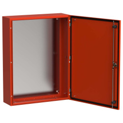 TITAN 5 Корпус металлический ЩМП-80.60.20 УХЛ1 IP66 RAL3020 красный IEK