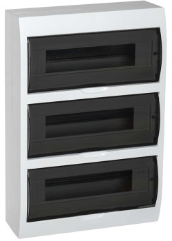 KREPTA 3 Корпус пластиковый ЩРН-Пк-45 IP41 белый IEK