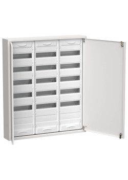 TITAN 5 Корпус металлический ЩРн-216 (3х72) 960х830х140мм IP31 белый (две двери) IEK