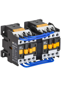 Контактор КМИ-10930 реверс 9А 230В/АС3 2NO IEK