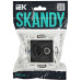 SKANDY Розетка двойная TV+RJ45 кат.6 SK-A15T титан IEK