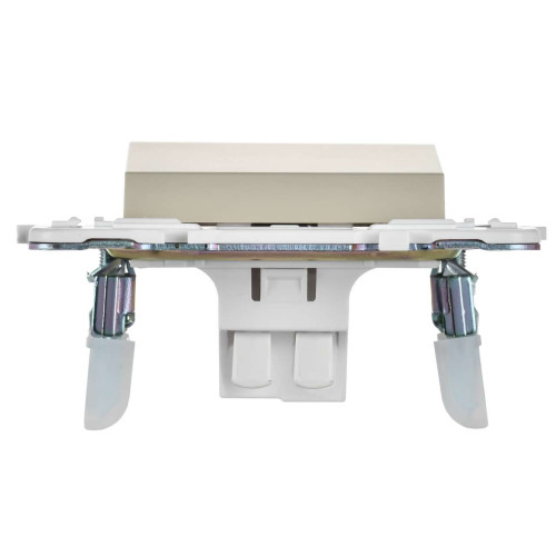 SKANDY Выключатель 1-клавишный проходной 10А SK-V02B бежевый IEK