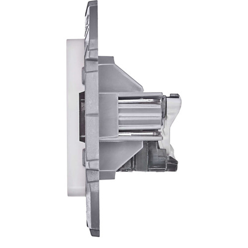 INSPIRIA Розетка компьютерная RJ45 категория 6 UTP белый