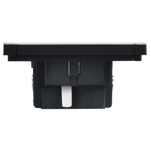 FORTE&PIANO Выключатель 1-клавишный 10А FP201M металл белый IEK