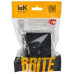 BRITE Выключатель 1-клавишный с индикацией 10А ВС10-1-1-БрЧ черный IEK