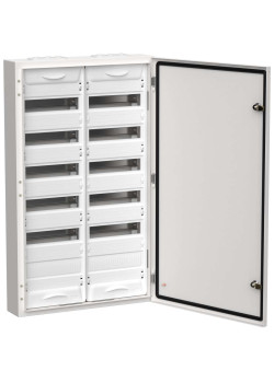 TITAN 5 Корпус металлический ЩРн-144 (2х72) 960х570х140мм IP54 белый (одна дверь) IEK