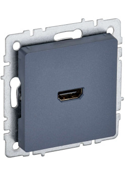 BRITE Розетка HDMI РHDMI-0-БрМ маренго IEK