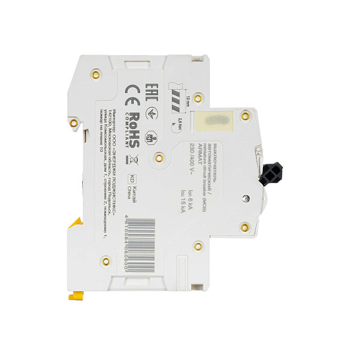 ARMAT Автоматический выключатель M06N 1P B 6А IEK