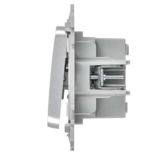 FLITE Выключатель 1-клавишный перекрестный 10А ВС71-1-0-ФлА алюминий IEK FLITE Выключатель 1-клавишный перекрестный 10А ВС71-1-0-ФлА алюминий IEK