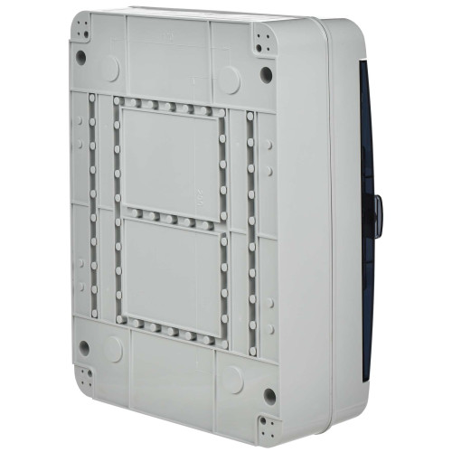 TEKFOR Корпус пластиковый КМПн-24 IP65 черная прозрачная дверь IEK