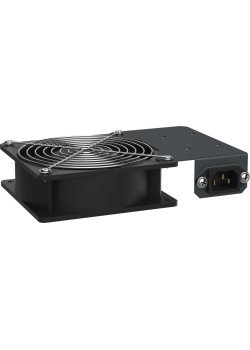 ITK Панель вентиляторная 1 модуль без кабеля питания разъем С14 черная