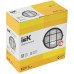 Светильник НПП1102 круг с решеткой 100Вт IP54 белый IEK