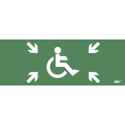 Этикетка самоклеящаяся 350х130мм 