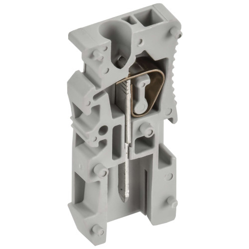 ARMAFIX Клемма пружинная CX2,5-SN 2,5мм2 разъемная на кабель (1 зажим 1 разъем) серая IEK