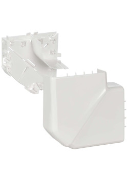 DLP Угол плоский 90град для кабель-канала 150х50мм белый