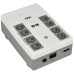 ITK ELECTRA ST8 ИБП Линейно-интерактивный 800ВА/480Вт LED АКБ 1х9AH 8хSchuko USB 2хUSB зарядки