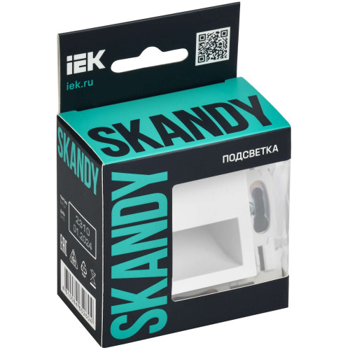 SKANDY Подсветка LED встраиваемая SK-L01W арктический белый IEK
