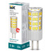 Лампа светодиодная CORN капсула 5Вт 230В 4000К керамика G4 IEK