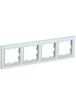 BRITE Рамка 4-местная РУ-4-БрЖ жемчуг IEK