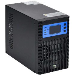 ITK ELECTRA OT ИБП однофазный онлайн 1кВА/1кВт LCD дисплей 24VDC 4хС13 с АКБ 2х9AH USB EPO RS232 SNMP слот Tower
