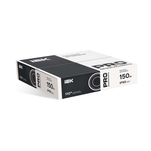 Светильник светодиодный ДСП 4022 150Вт 6500К IP65 IEK Светильник светодиодный ДСП 4022 150Вт 6500К IP65 IEK