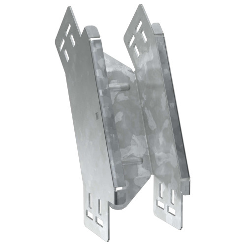 ESCA 7 Поворот вертикальный внешний 45град 80х80-2,0 HDZ IEK